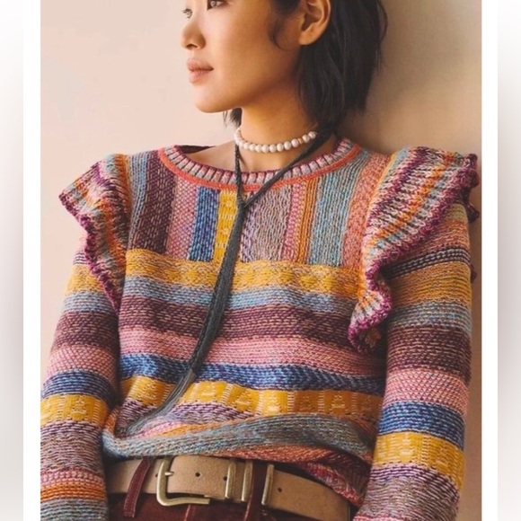 Pilcro Sweaters - Anthropologie Pilcro Multicolor Lalala Sweater XL ( L )